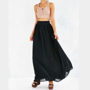 Urban Outfitters chiffon maxi skirt, NWOT